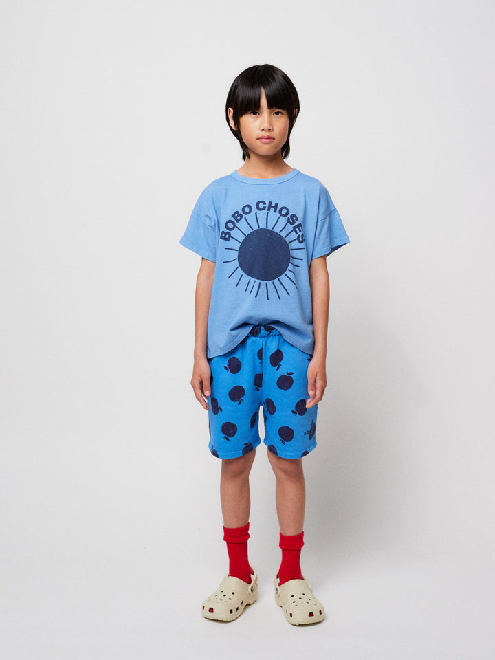 Bobo Choses Sun turquoise T-shirt