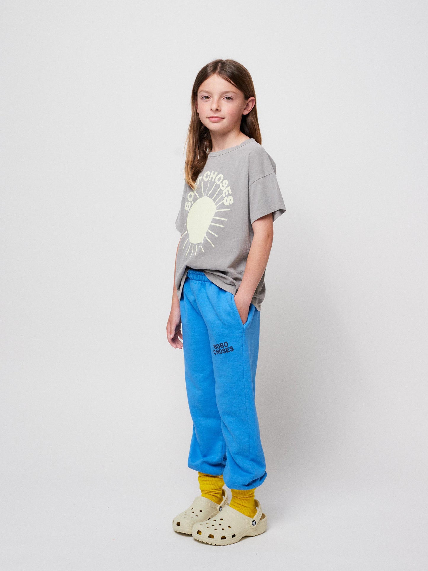 Bobo Choses Sun grey T-shirt