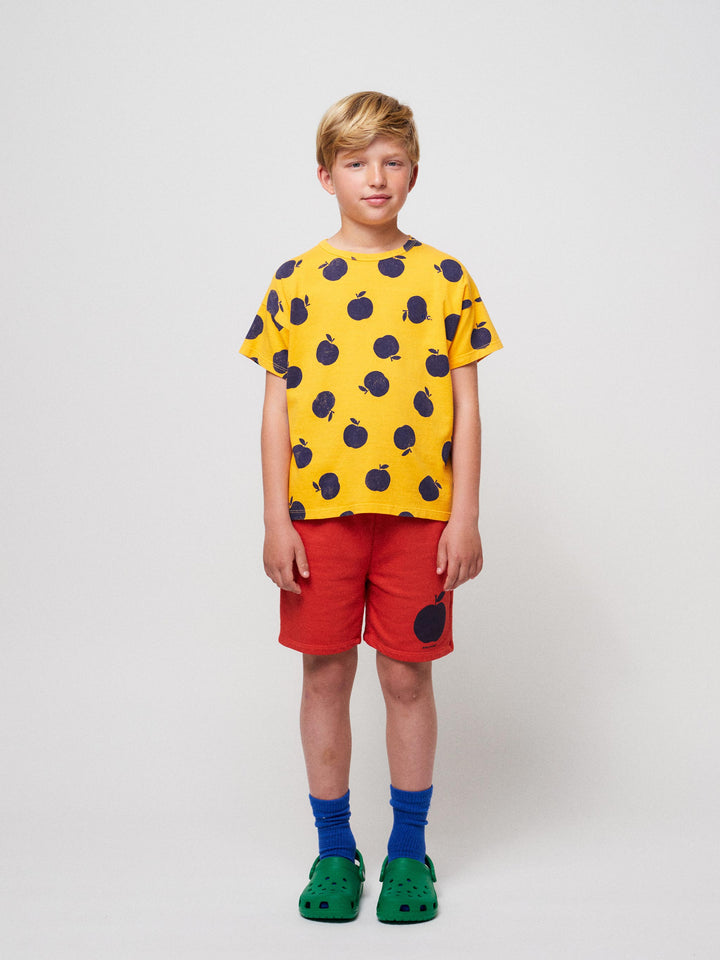 Poma all over yellow T-shirt