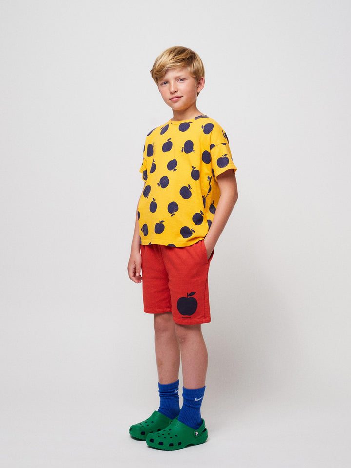 Poma all over yellow T-shirt