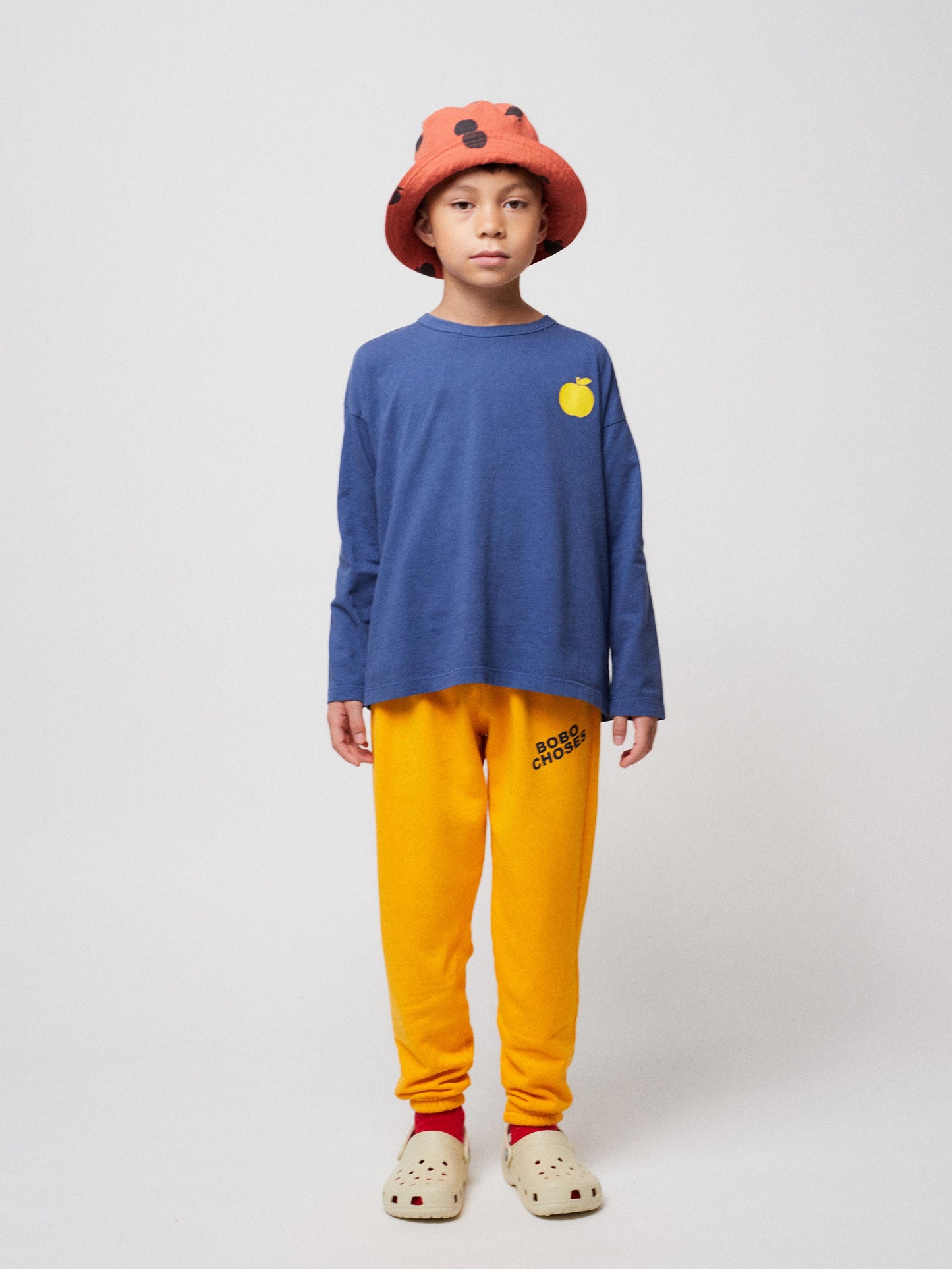 T-shirt bleu marine Bobo Choses Poma