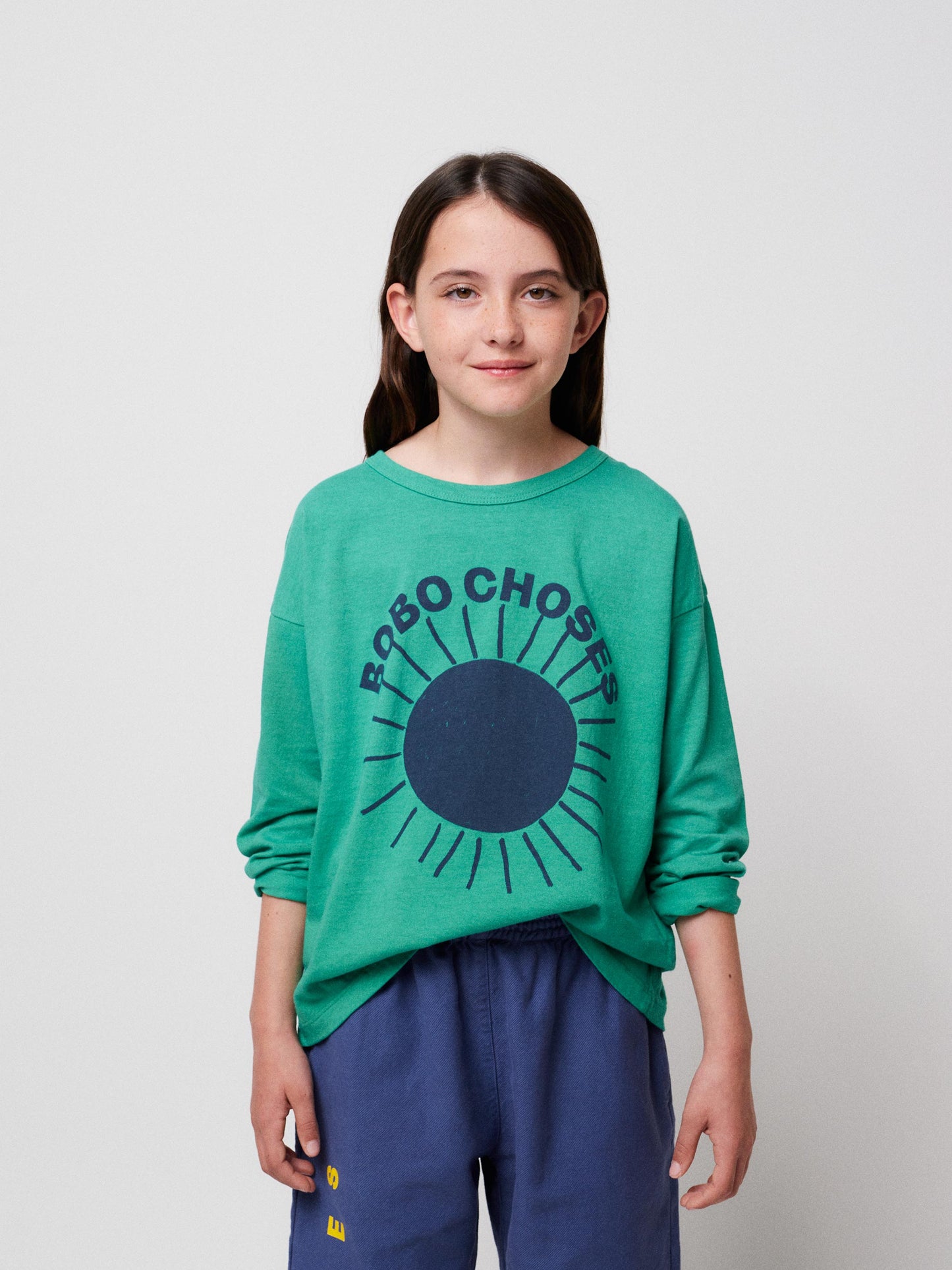 Camiseta verde Bobo Choses Sun