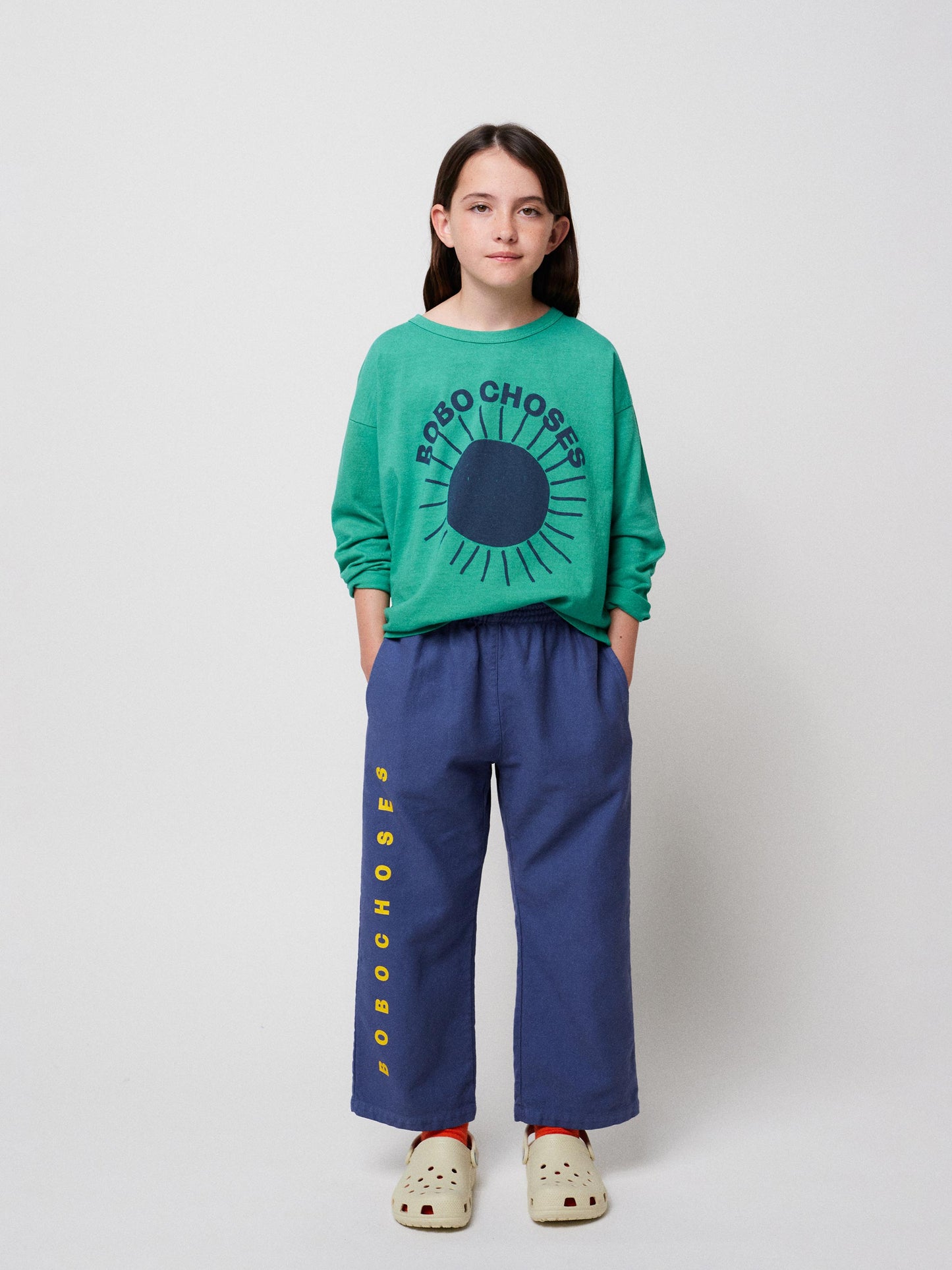 Camiseta verde Bobo Choses Sun