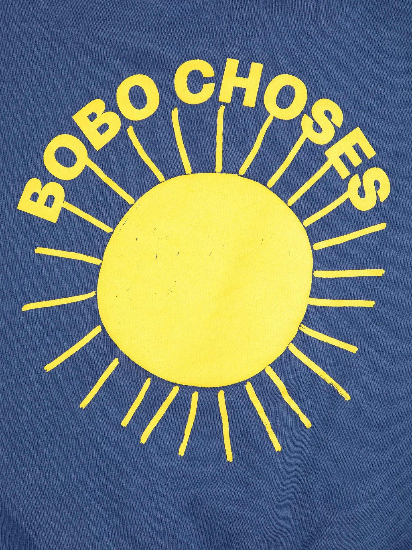 Sweatshirt in Marineblau Bobo Choses Sun