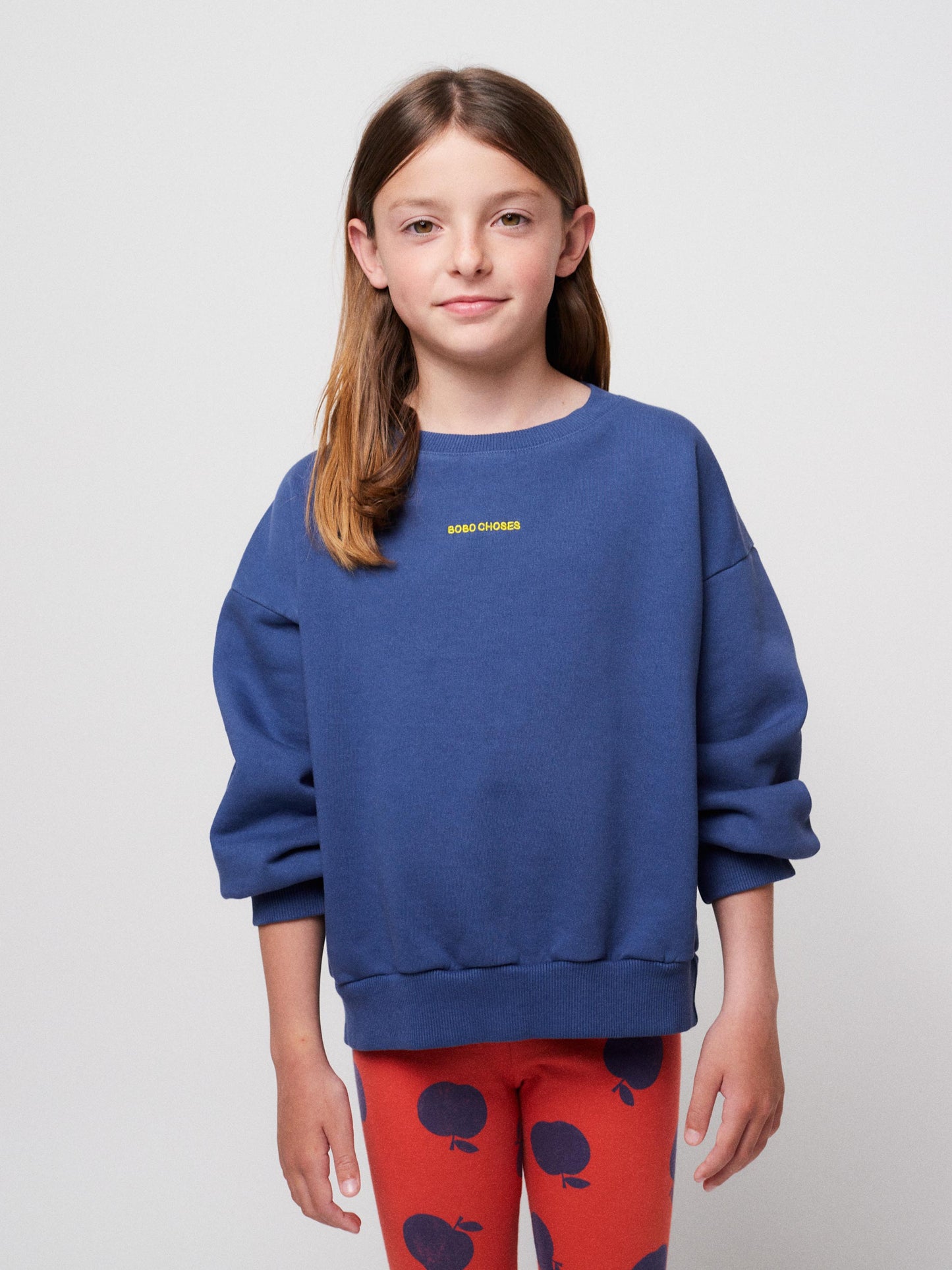 Sweatshirt in Marineblau Bobo Choses Sun