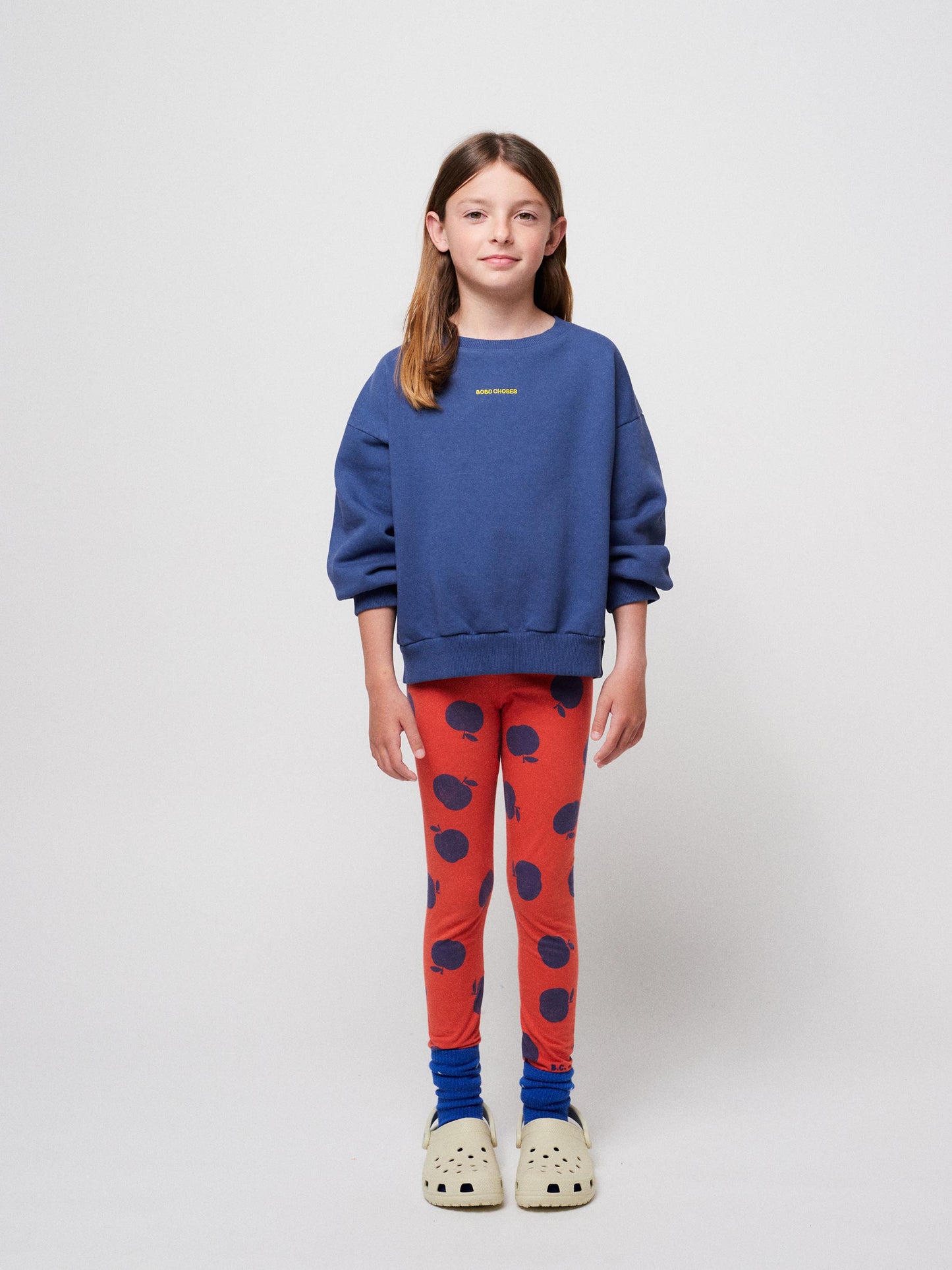 Sweatshirt in Marineblau Bobo Choses Sun