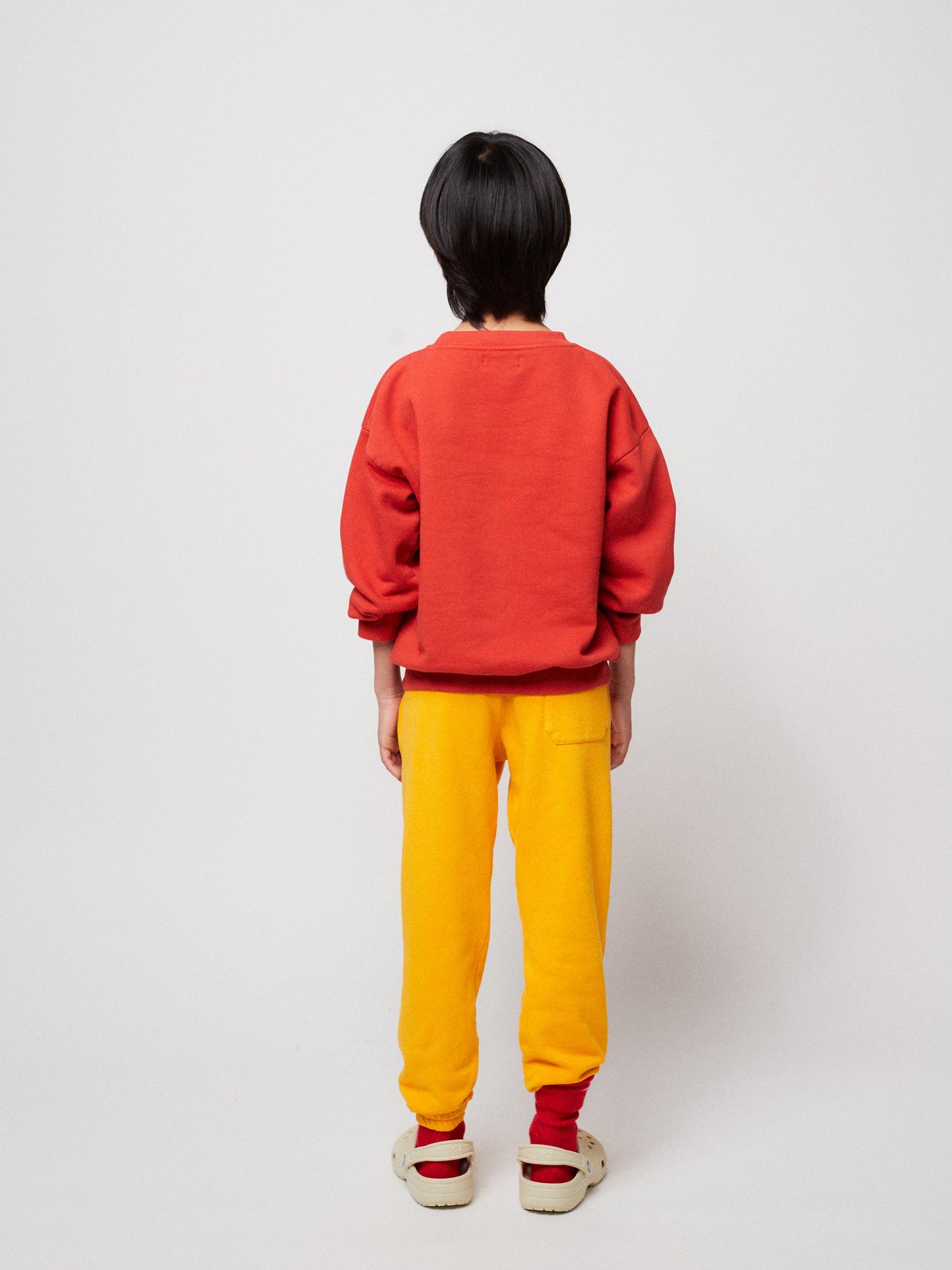 Sweatshirt in Rot Poma