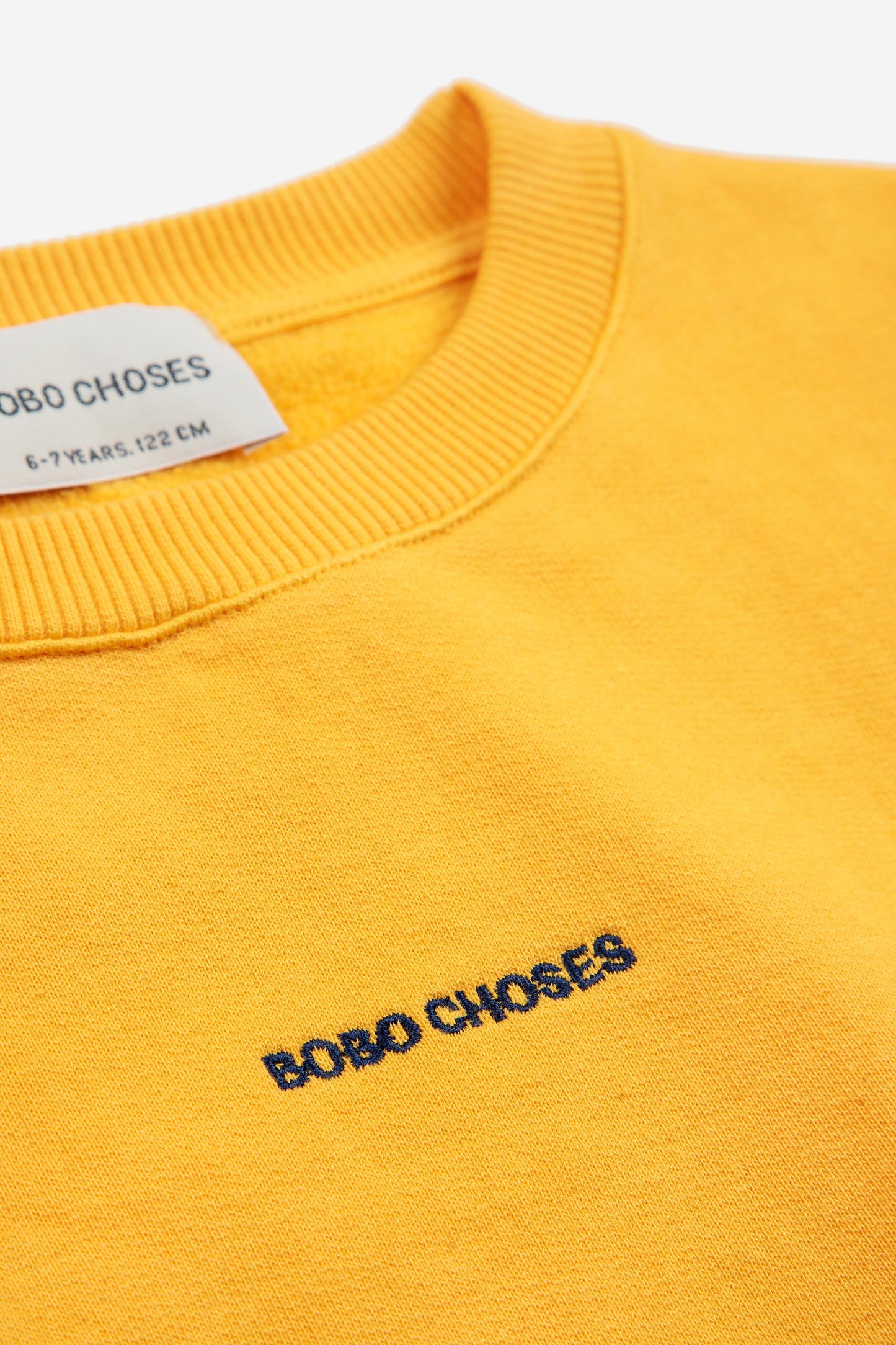 Bobo Choses Sun yellow sweatshirt