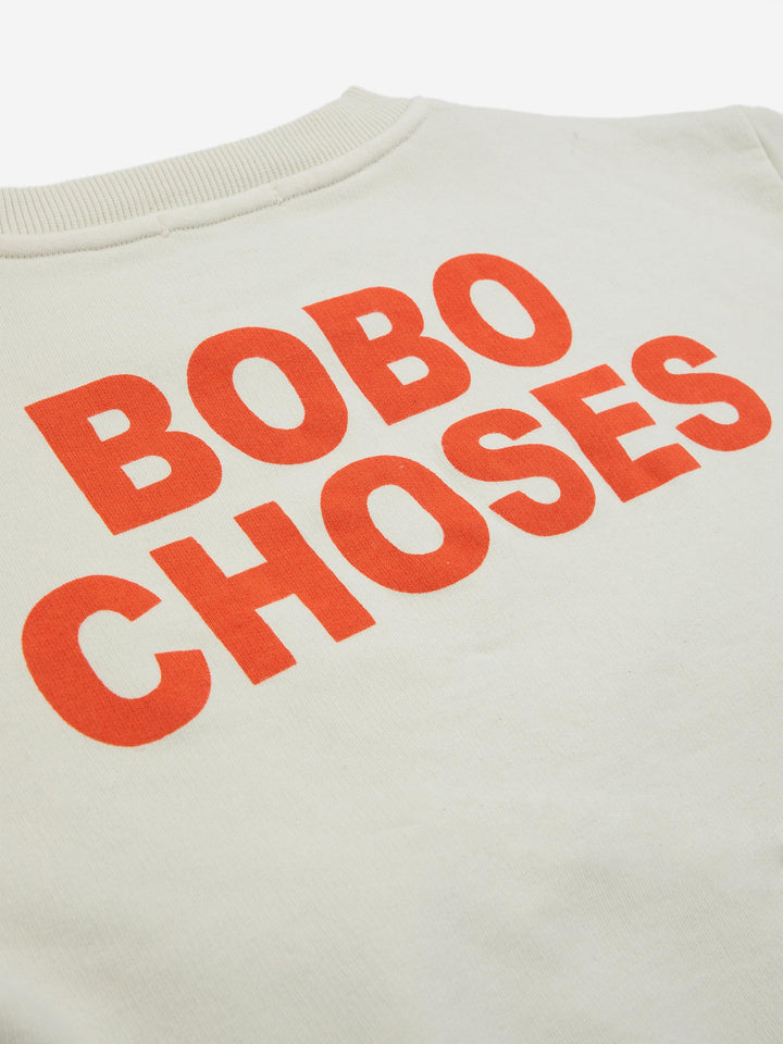 Poma Bobo Choses ecru sweatshirt