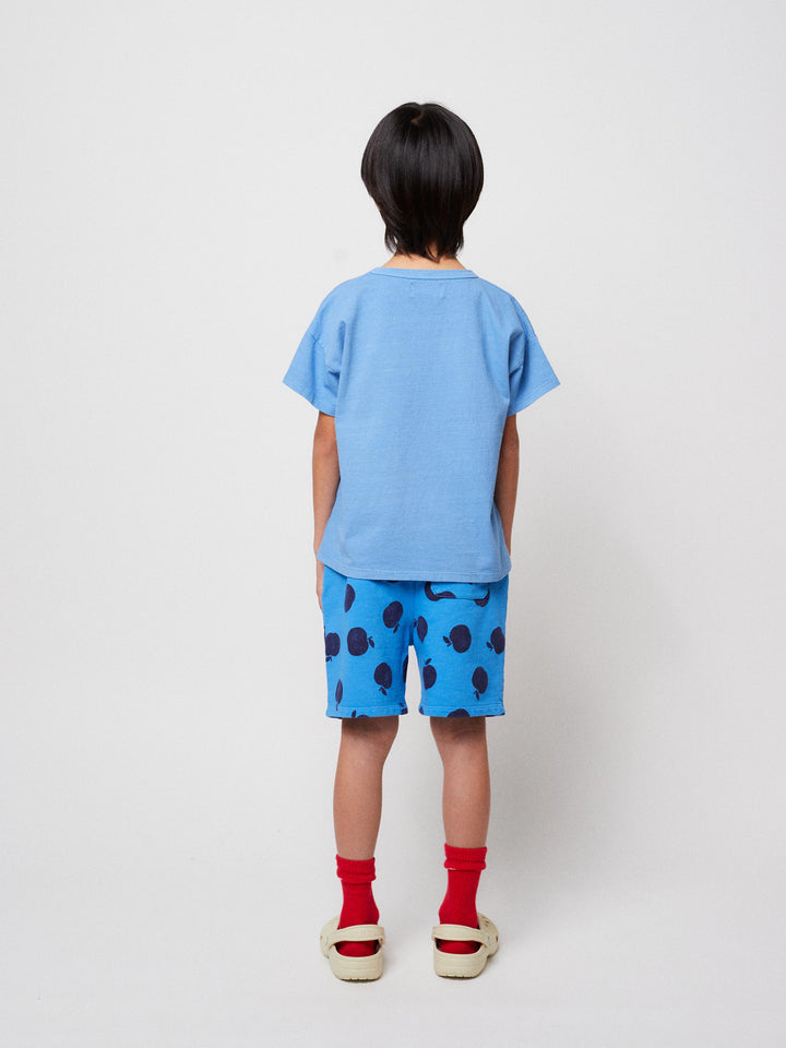Poma all over turquoise bermuda shorts