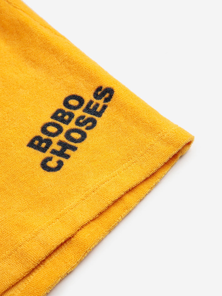 Bobo Choses yellow terry shorts