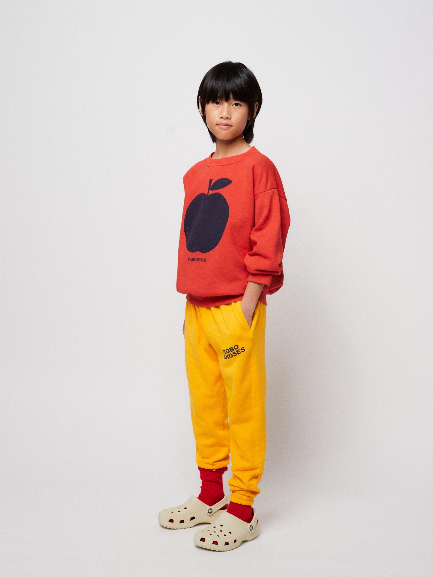 Bobo Choses yellow jogging pants