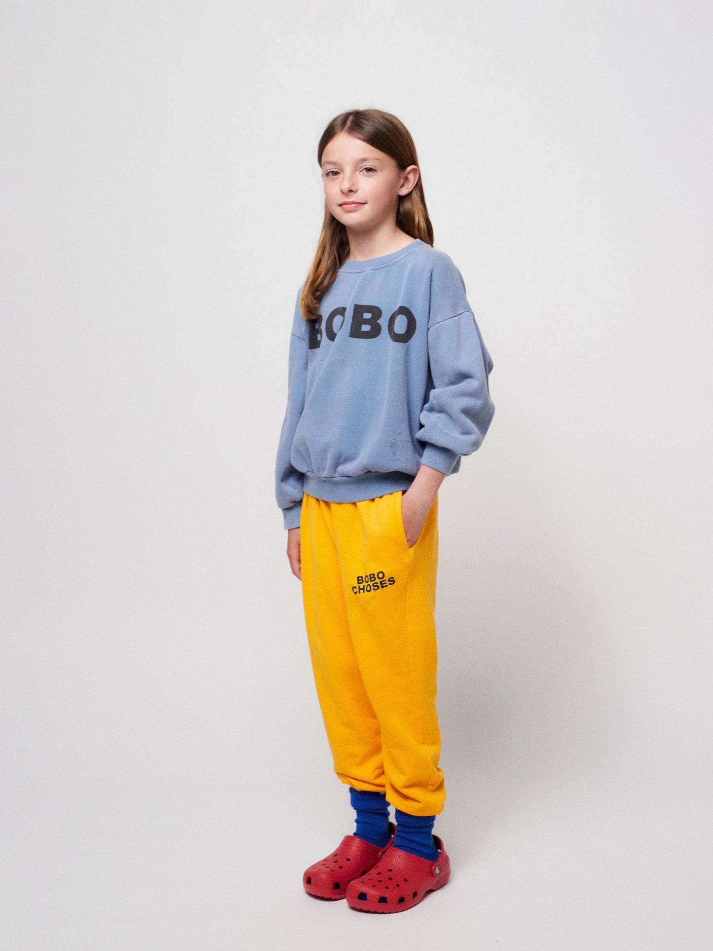 Pantalons esportius grocs Bobo Choses