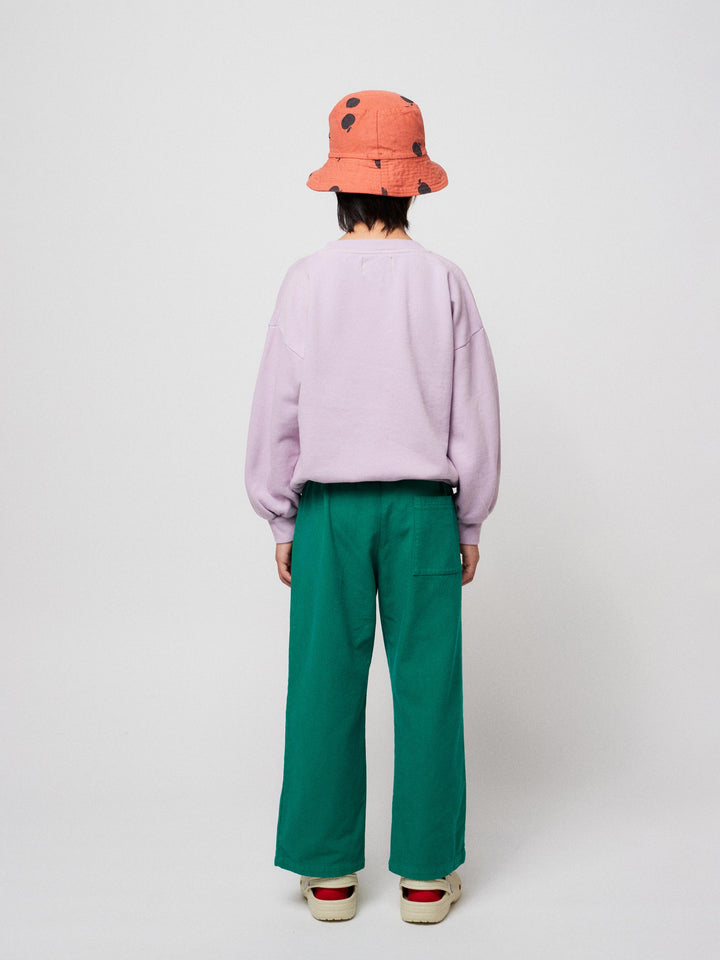 Poma green woven pants