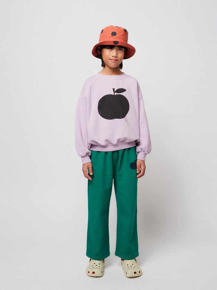 Poma green woven pants