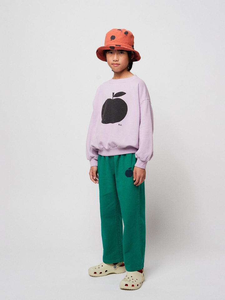 Poma green woven pants