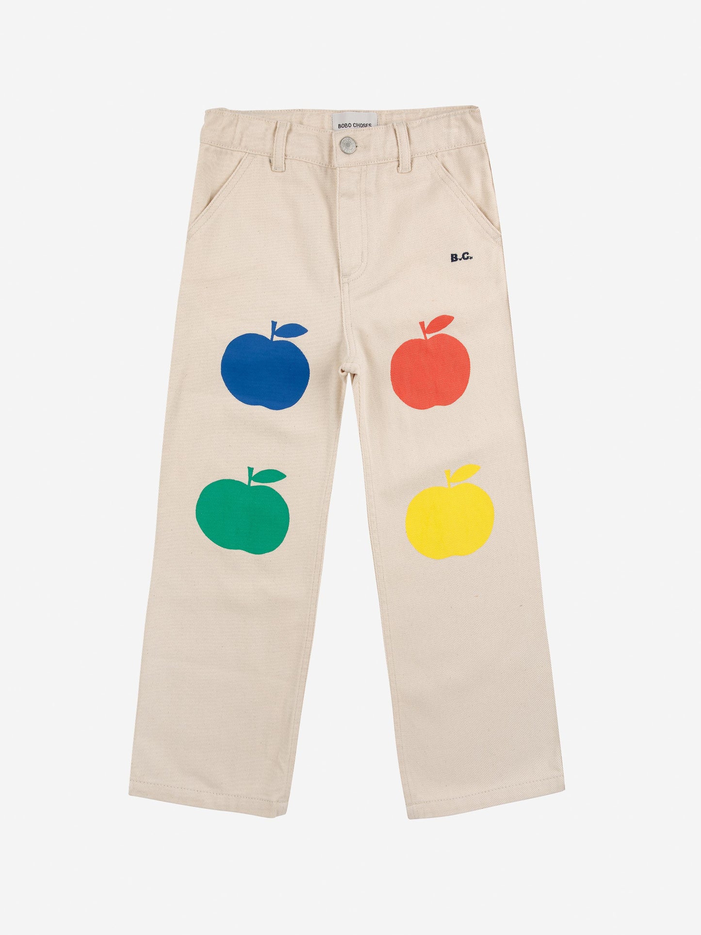 Pantalons texans multicolor Poma