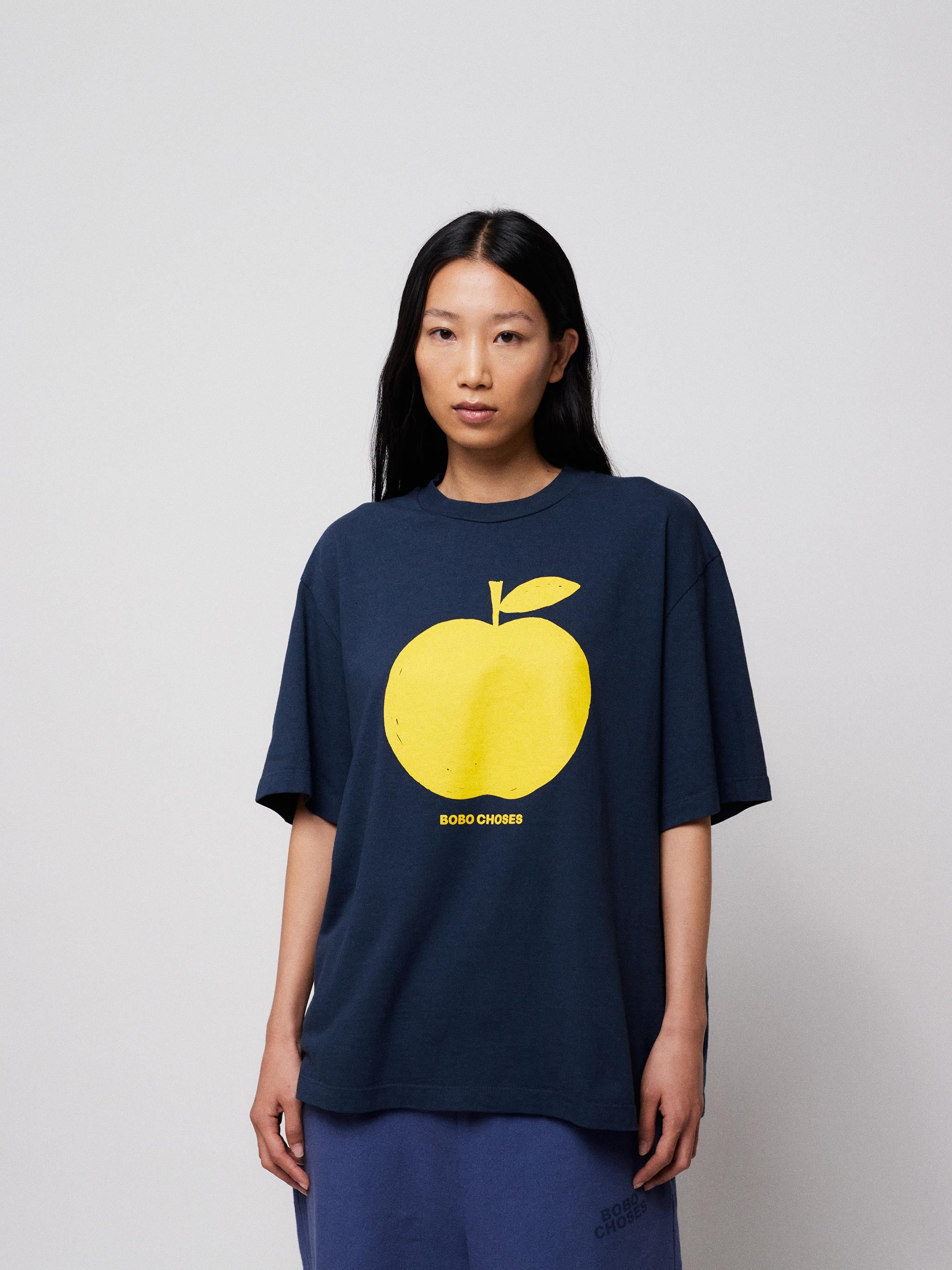 Bobo choses Poma navy relaxed T-shirt