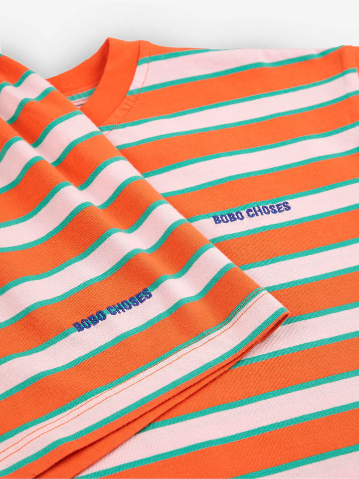 Bobo Choses Red Stripes loungewear set