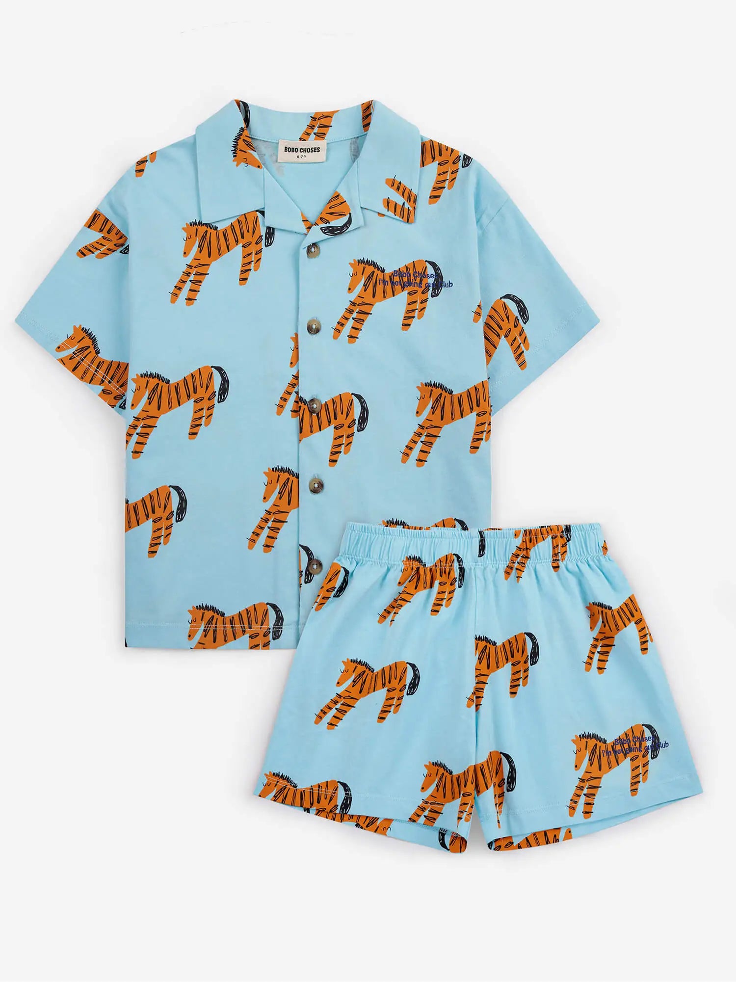 Zebra all over loungewear set | Bobo Choses Zebra all over loungewear set | Bobo Choses