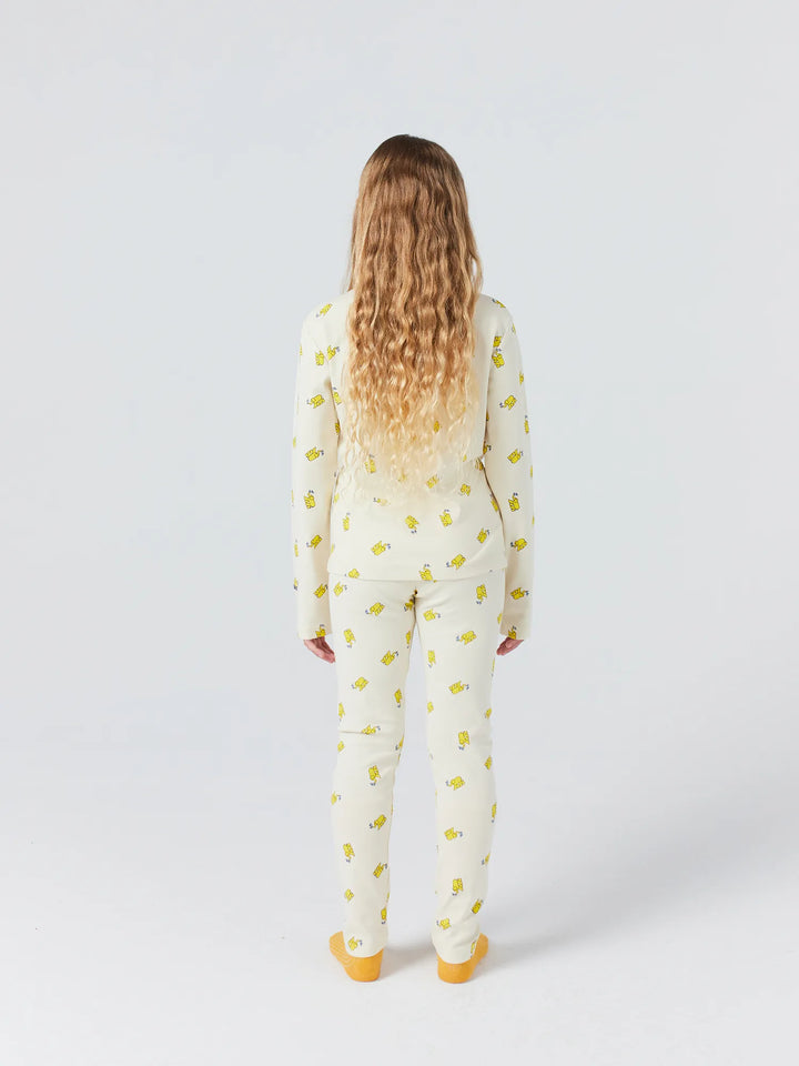 Yellow Elephant all over loungewear set