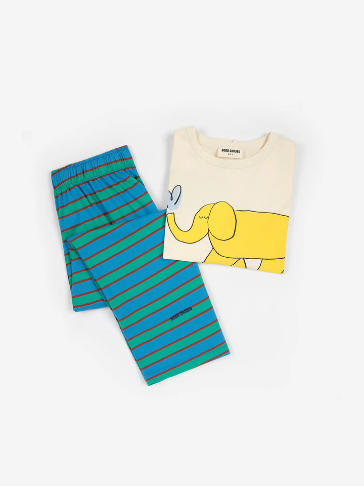 Yellow Elephant loungewear set