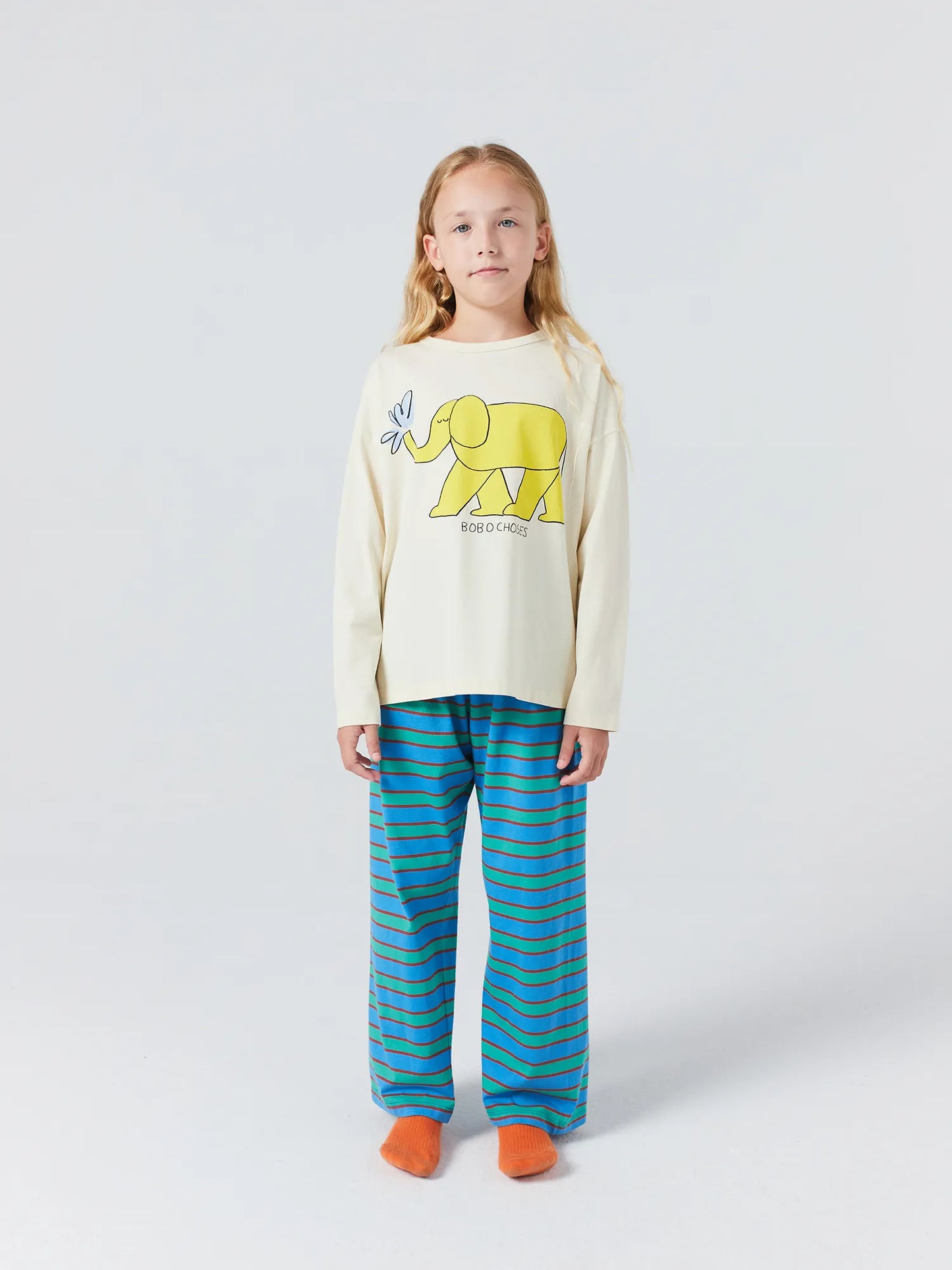 Yellow Elephant loungewear set