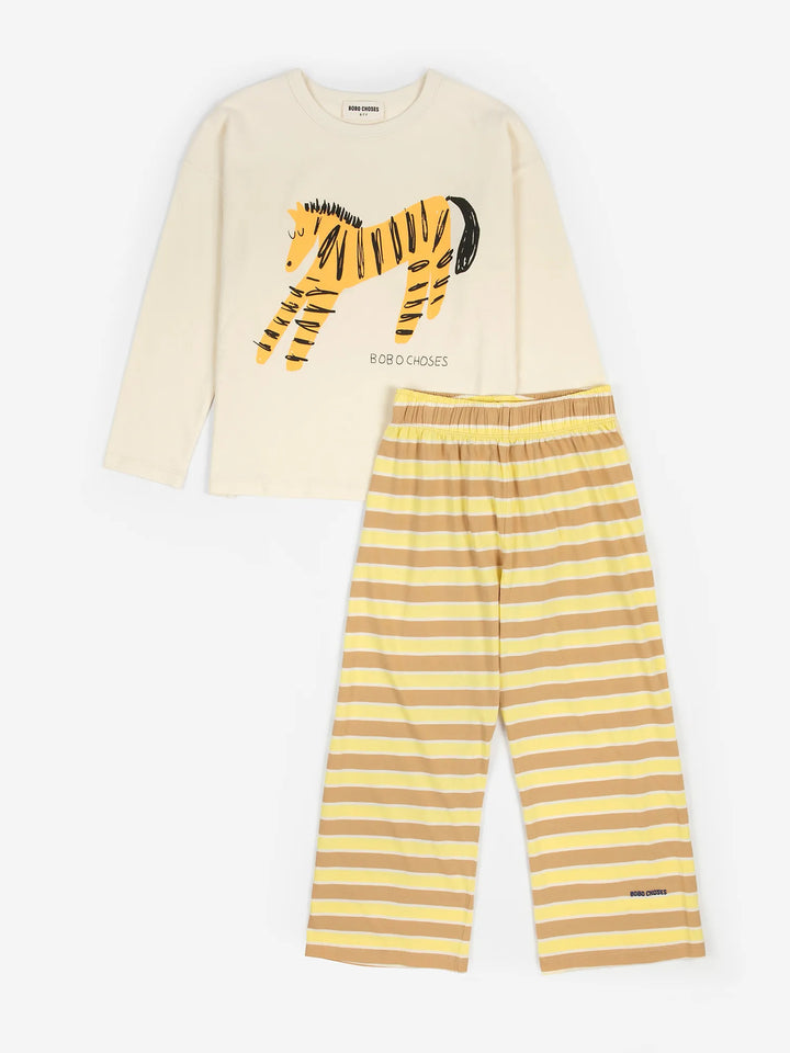 Zebra loungewear set