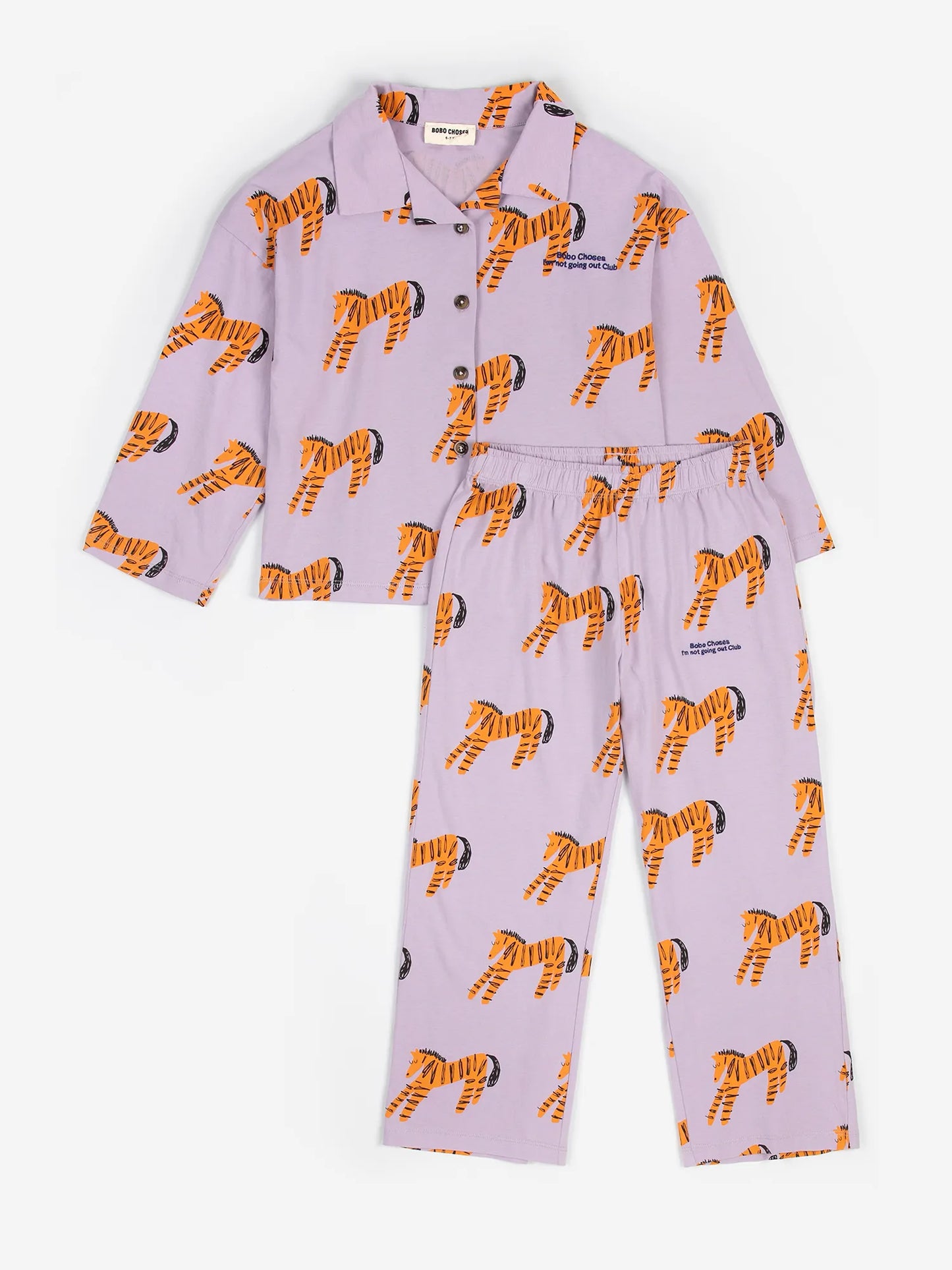Zebra all over loungewear set