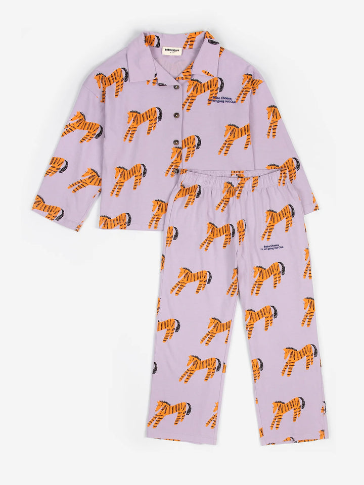 Zebra all over loungewear set
