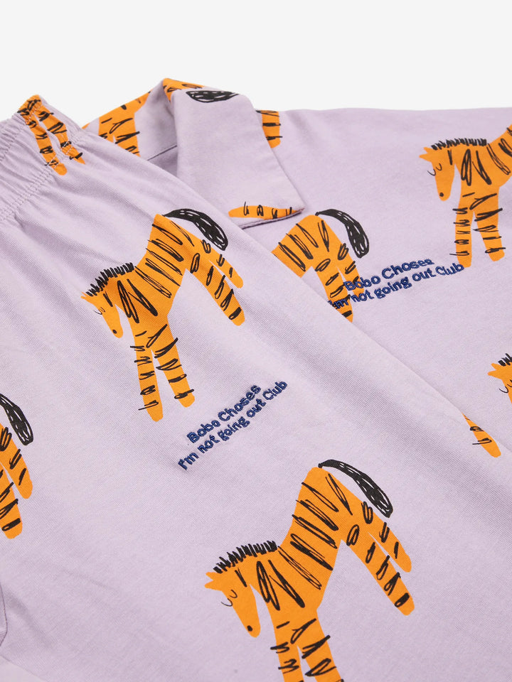 Zebra all over loungewear set