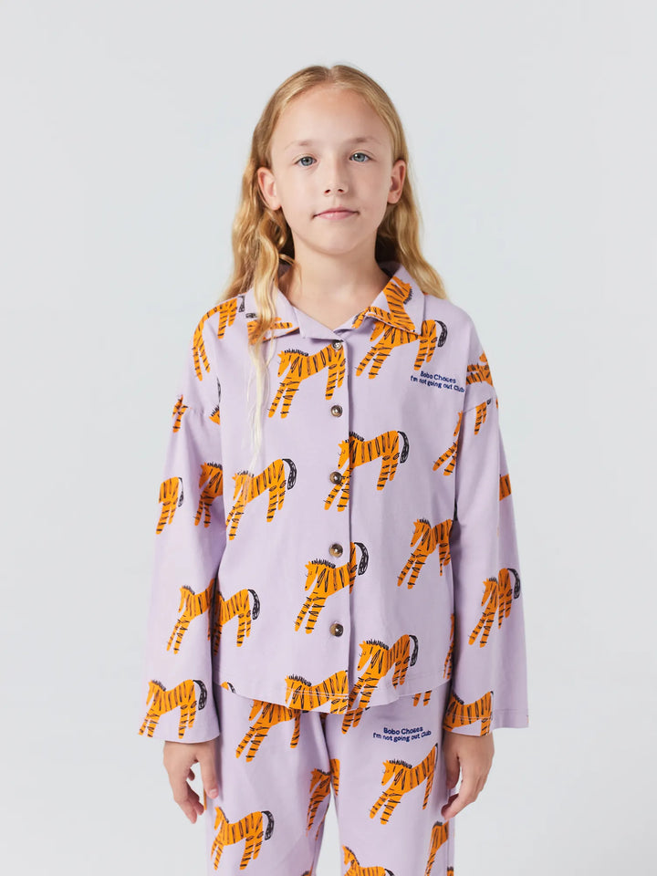 Zebra all over loungewear set