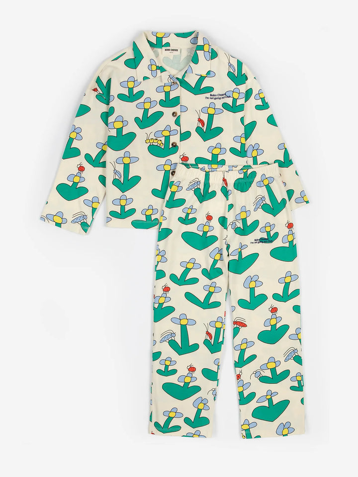 Dancing Flower all over loungewear set