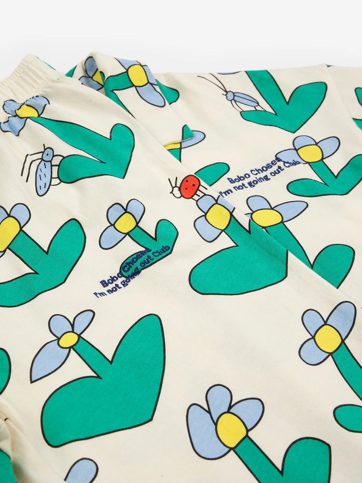 Dancing Flower all over loungewear set