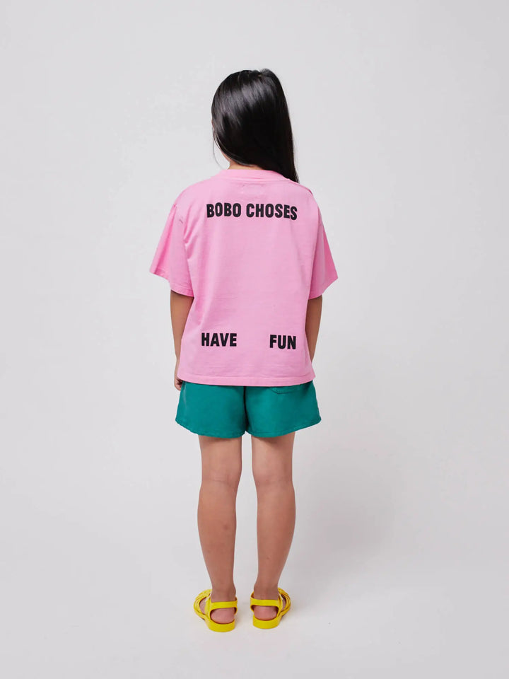 Kid's Have fun pink T-shirt