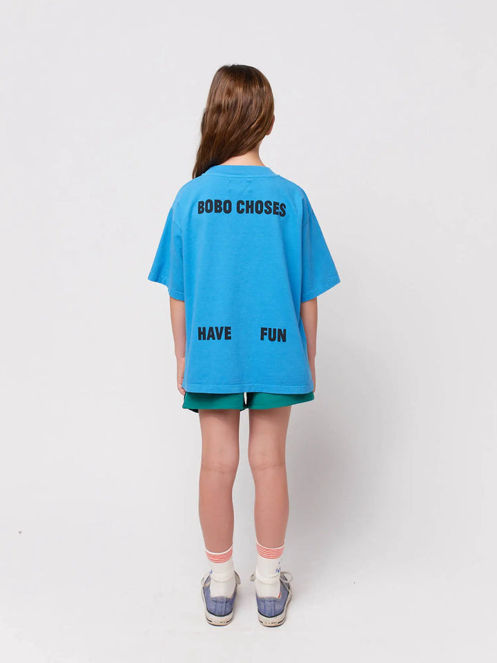 Kid's Have fun blue T-shirt