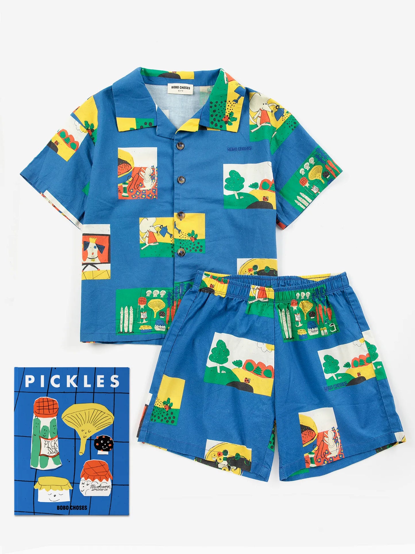 Pickles Tales loungewear woven set & Book