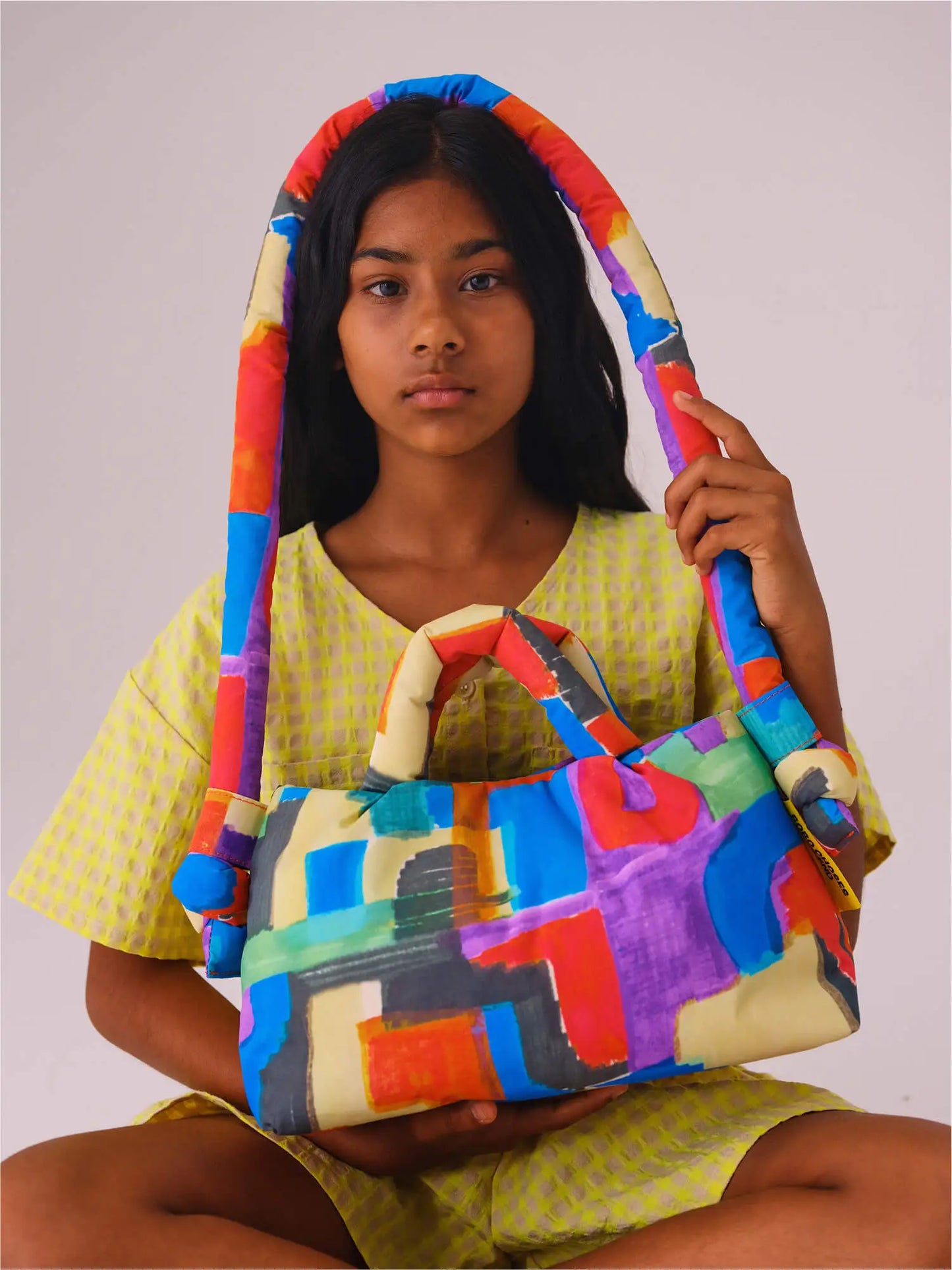 季節限定【Olend】BOBO CHOSES x OLEND オナソフトバッグ Bobo Choses x Olend multicolor small bag for Adult | Bobo Choses