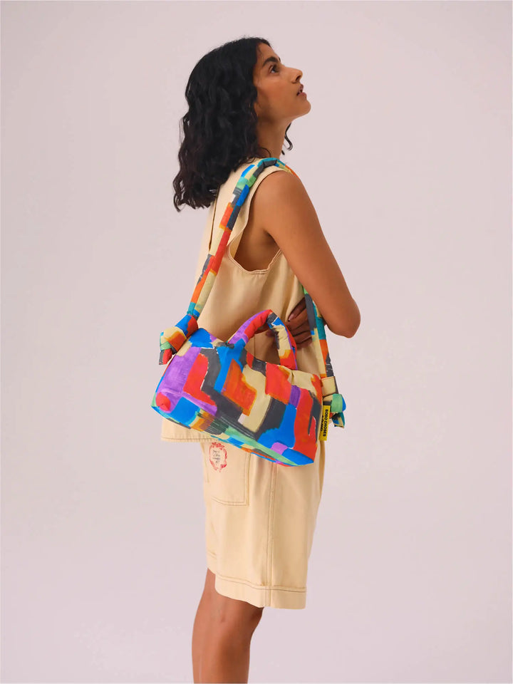 Mehrfarbige Tasche Mini Ona Soft Bobo Choses x Ölend