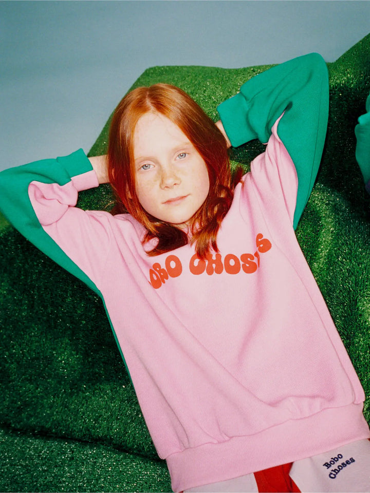 Wavy Bobo Choses bicolor sweatshirt