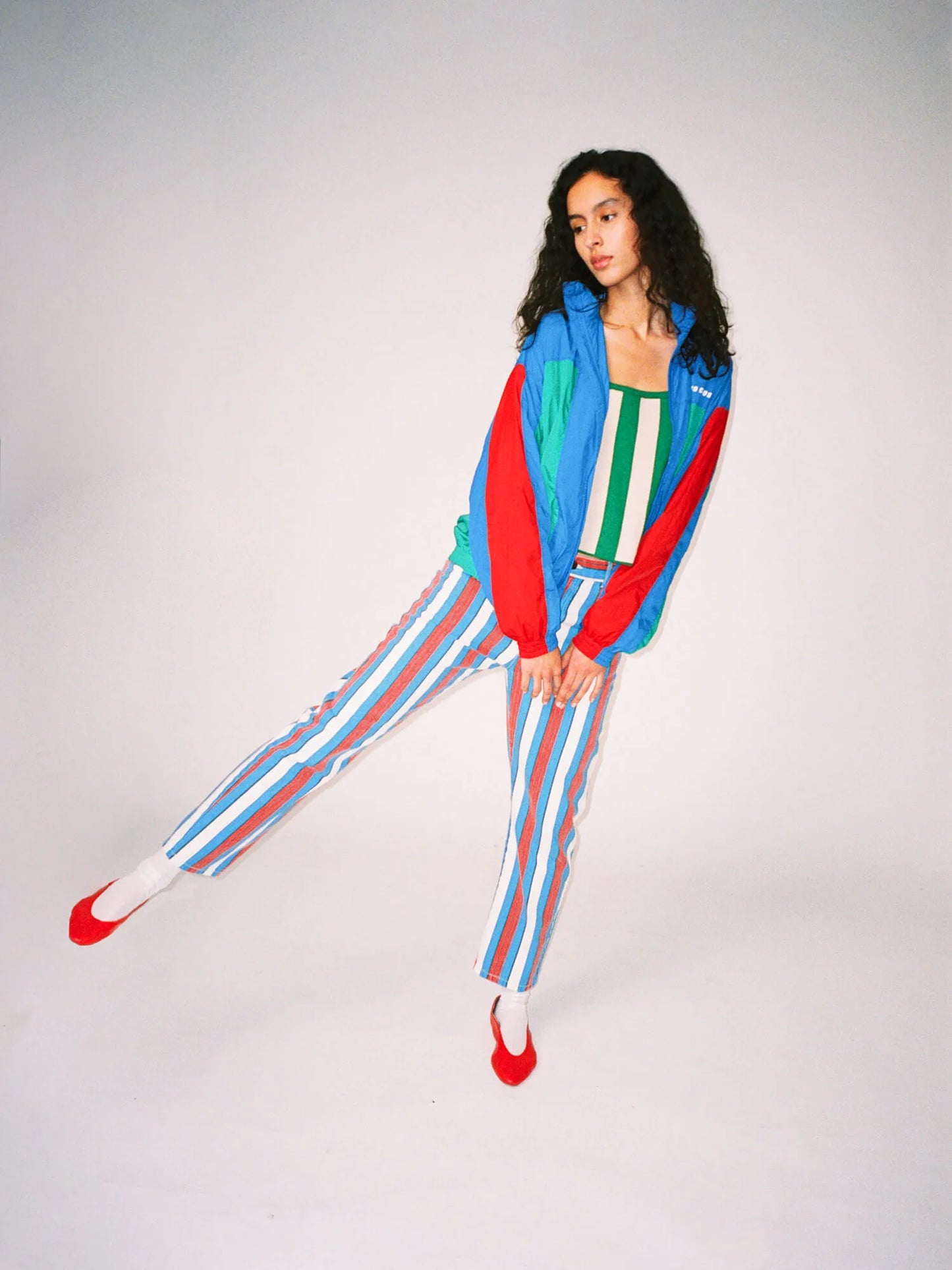 Jacke Color Block