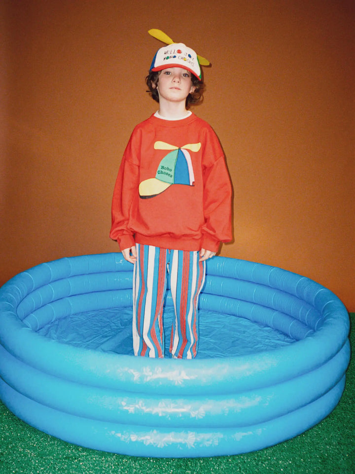 Flying cap sweatshirt
