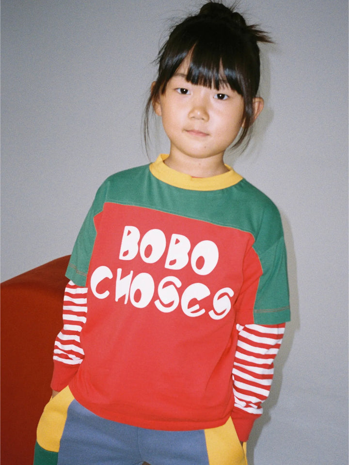 Bobo Choses color block T-shirt