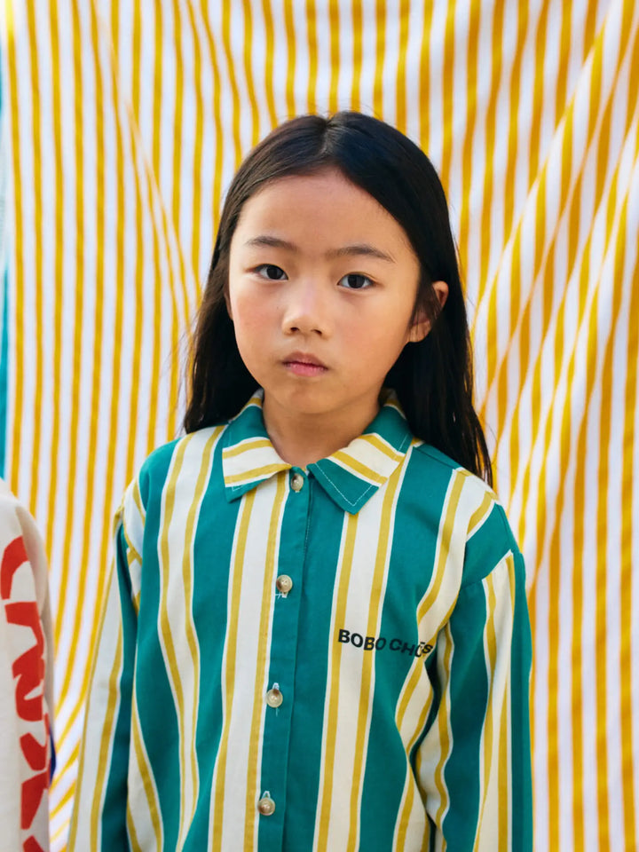 Bobo choses stripes long sleeve shirt