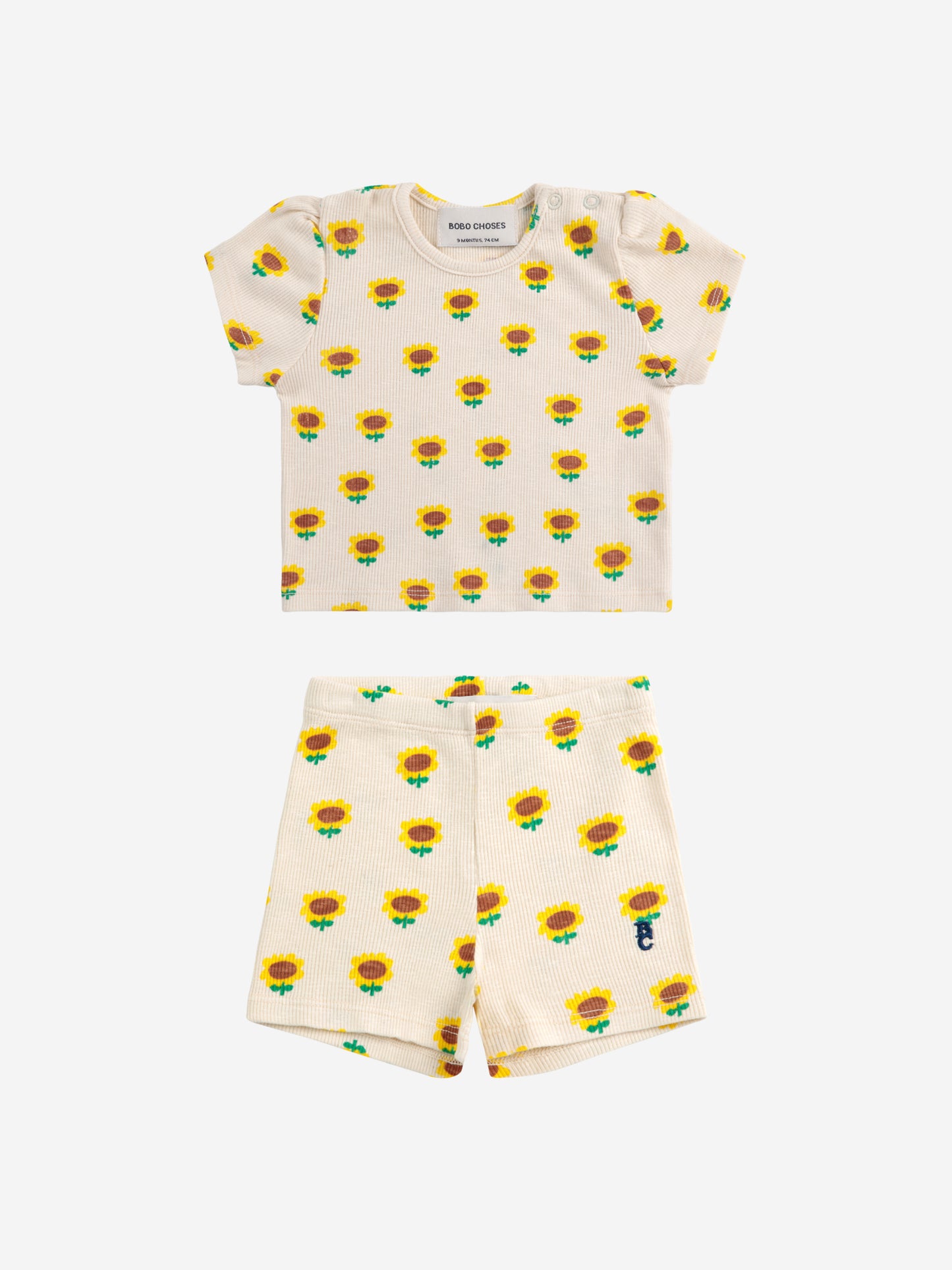 Sunflower short set