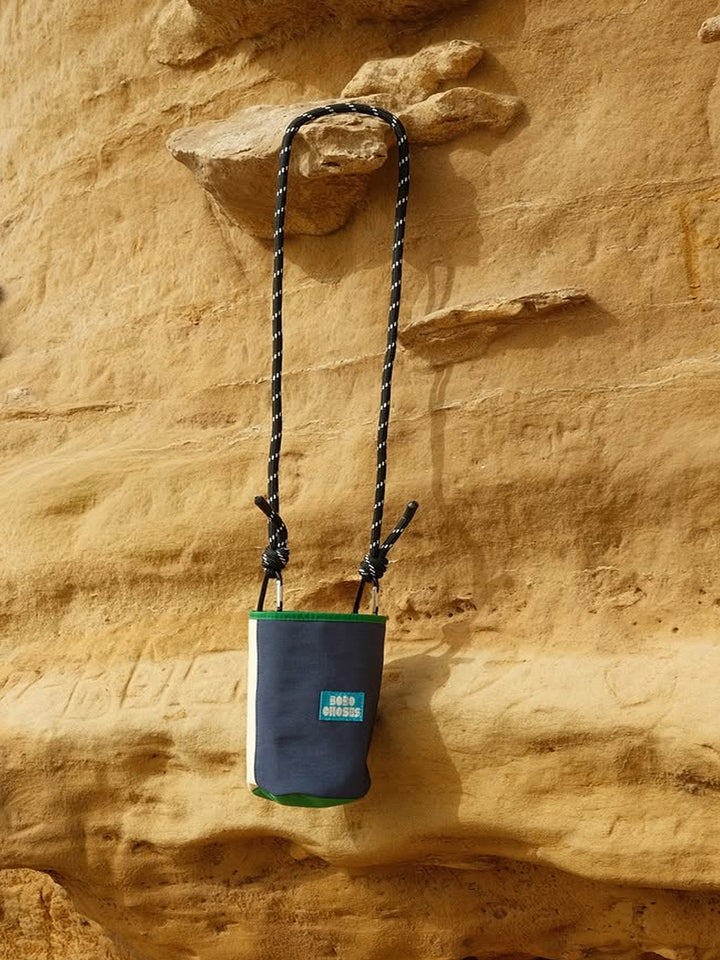 Color block technical mini bag