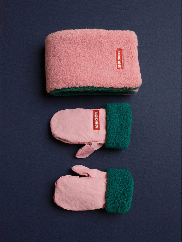 Bobo Choses pink bicolor set