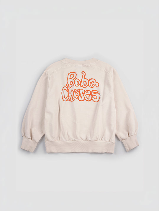 Bobo Choses By Hand raglan sweatshirt