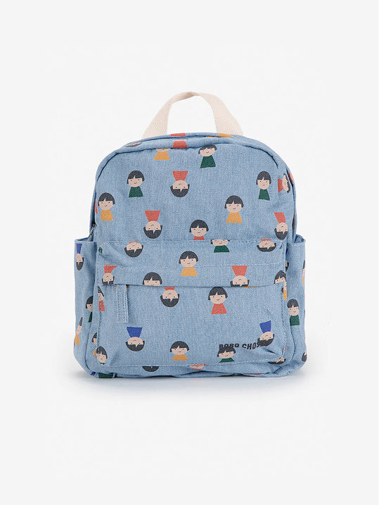 Game Pawns all over soft backpack