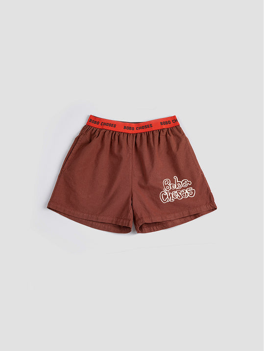 Bobo Choses By Hand woven bermuda shorts